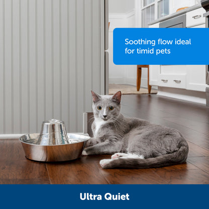 Seaside Stainless Pet Fountain