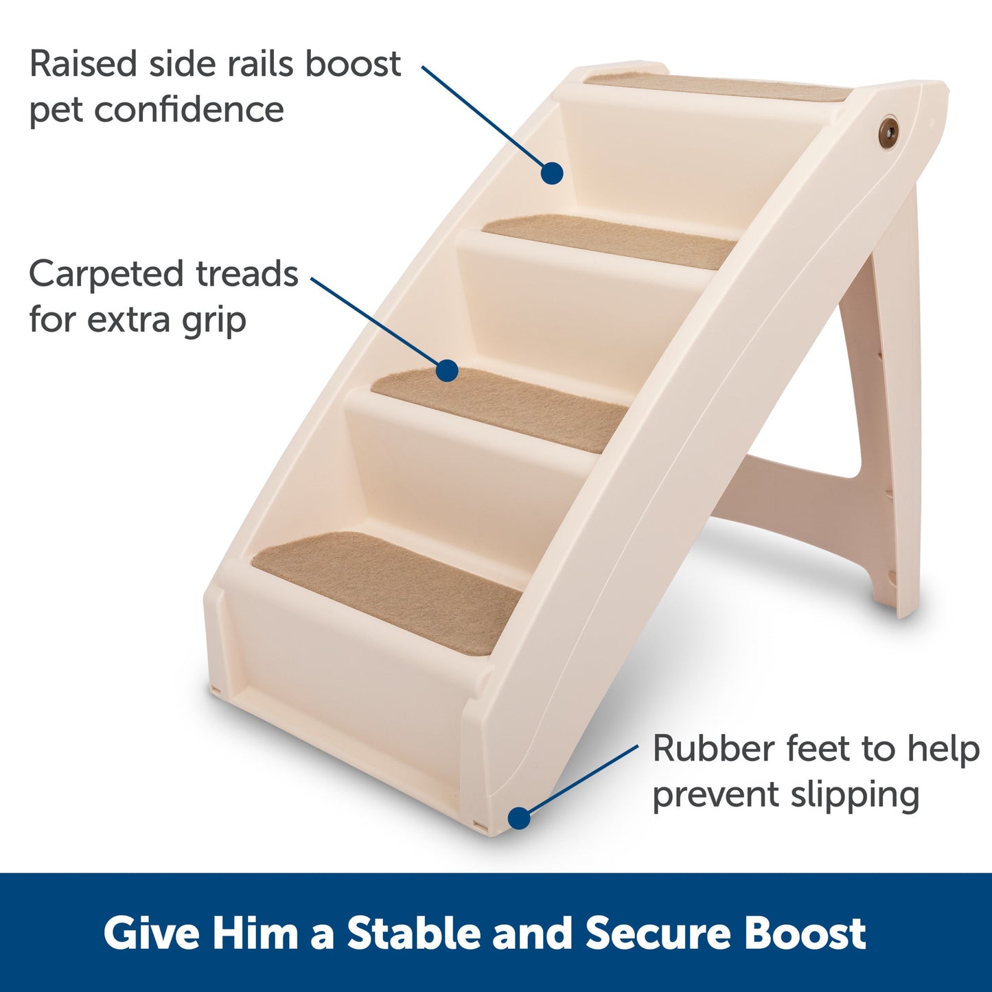 CozyUp™ Folding Pet Steps