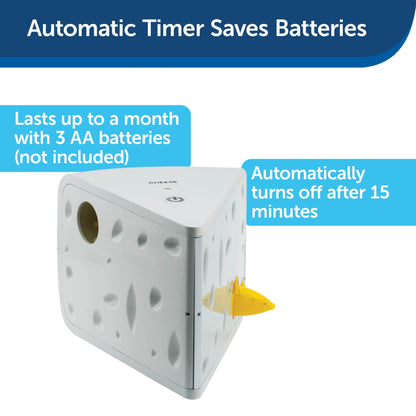 Cheese Automatic Cat Toy