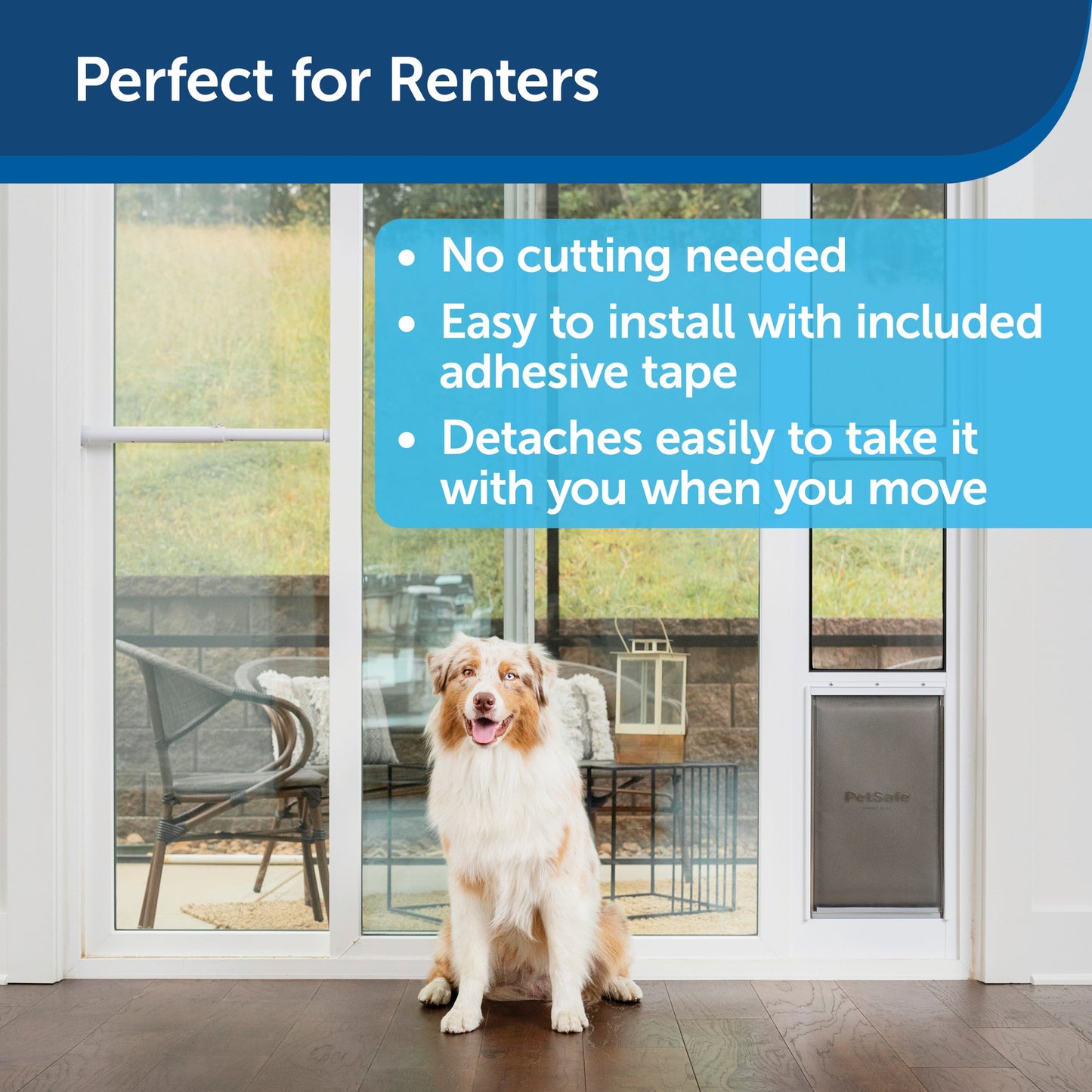 Sliding Glass Pet Door Security Bar